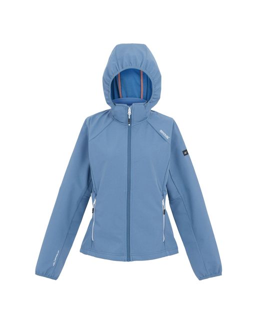 Regatta Blue Ladies Bourda Soft Shell Jacket (Coronet/