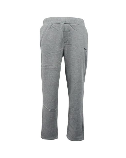 PUMA Gray Essential Sweatpants Gym Jogging Track Pants Bottom 591646 03 P4C Textile for men