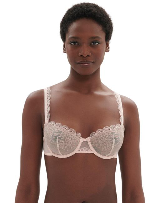 Simone Perele Brown Singuliere Half Cup Bra