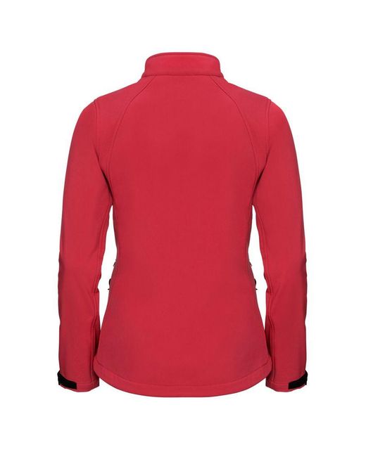 Russell Red Ladies Soft Shell Jacket (Classic)