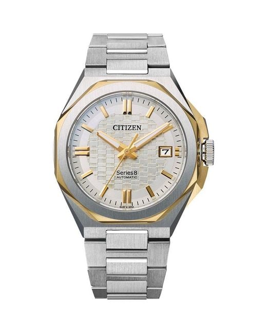 Citizen Metallic Series 8 Watch Nb6084-50A Stainless Steel for men