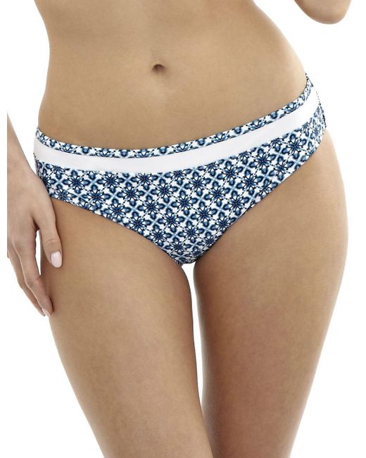 Panache Blue Rocha Classic Bikini Brief