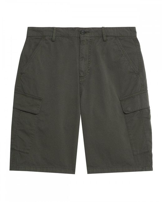 Lyle & Scott Gray Cargo Shorts for men