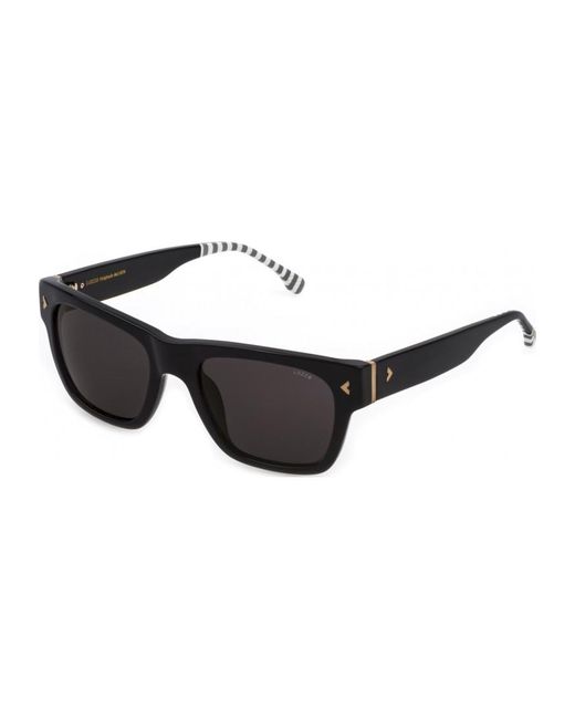 Lozza Black Sl4264530700 Sl426453 53 0700 Sunglasses for men