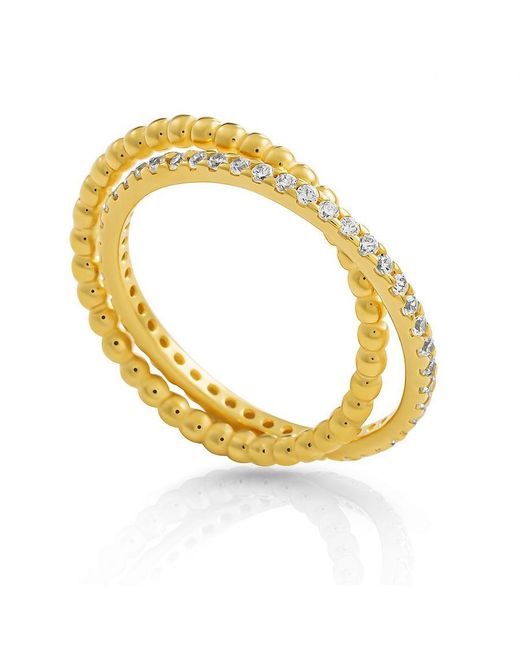 Orphelia Metallic 'Everest' 925 Sterling Ring