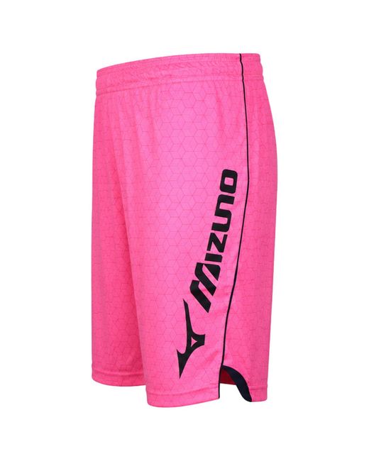Mizuno Pink Ranma Shorts for men