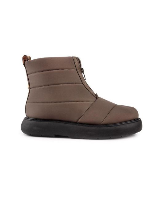 TOMS Brown Reprive Mallow Puffer Boots