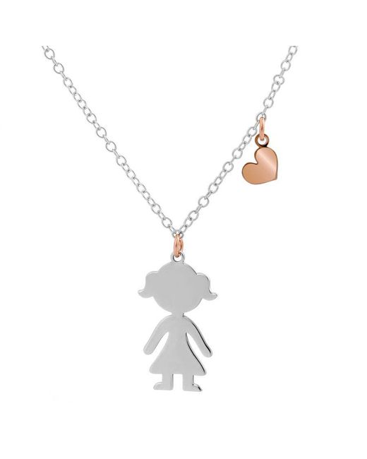 Orphelia White 'Lyra' 925 Sterling Set: Chain + Bracelet + Earrings