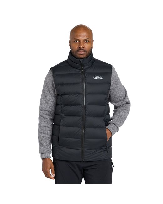 North Ridge Blue Tech Down Insulated And Water Repellent Gilet, Bodywarmer for men