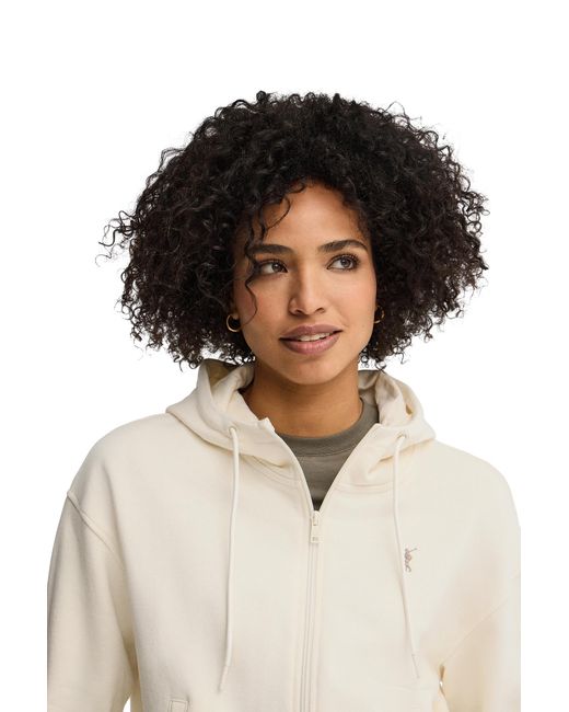 POLO CLUB White Hoodie With Zipper Sweatshirt32