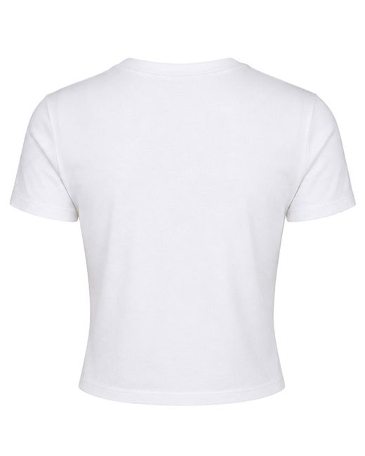Nautica White Beau Crop Top Cotton