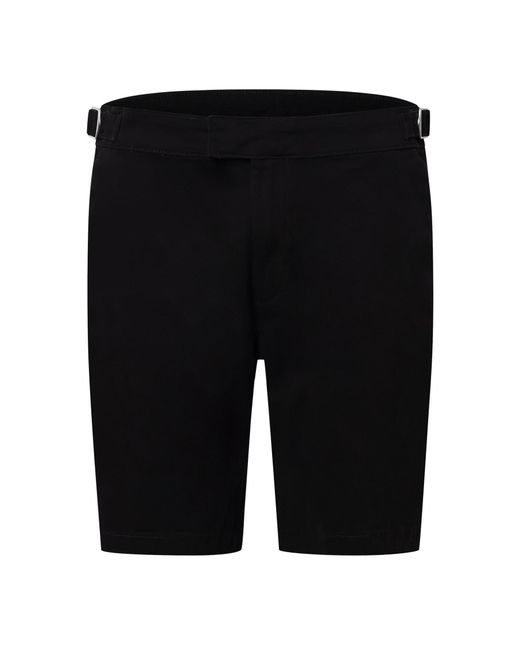 Duck and Cover Black Everett Chino Shorts for men