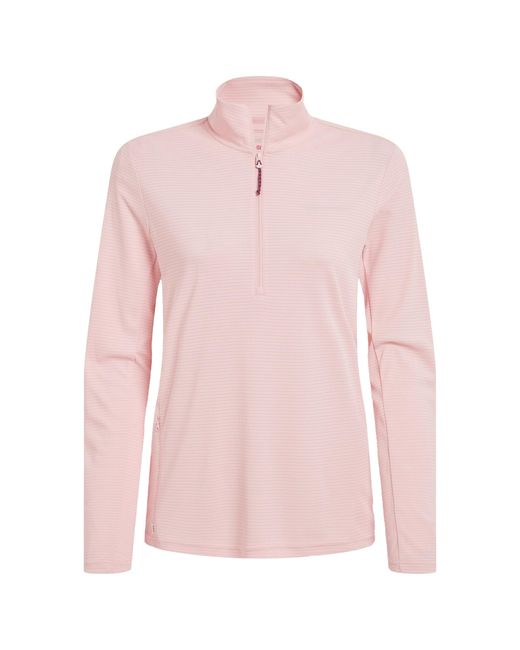 Craghoppers Pink Ladies Nosilife Half Zip Top (Sherbet)