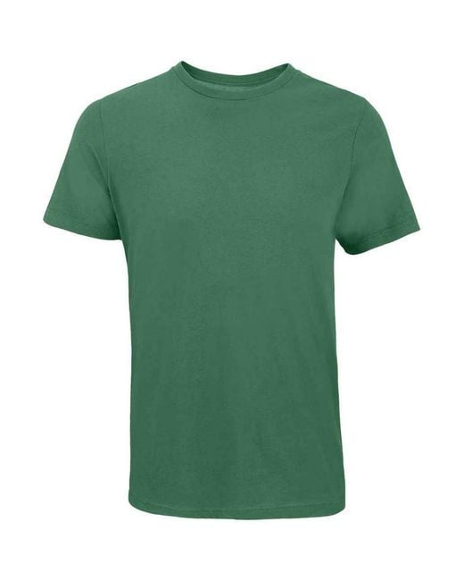 Sol's Green Adult Tuner Plain T-Shirt (Irish)
