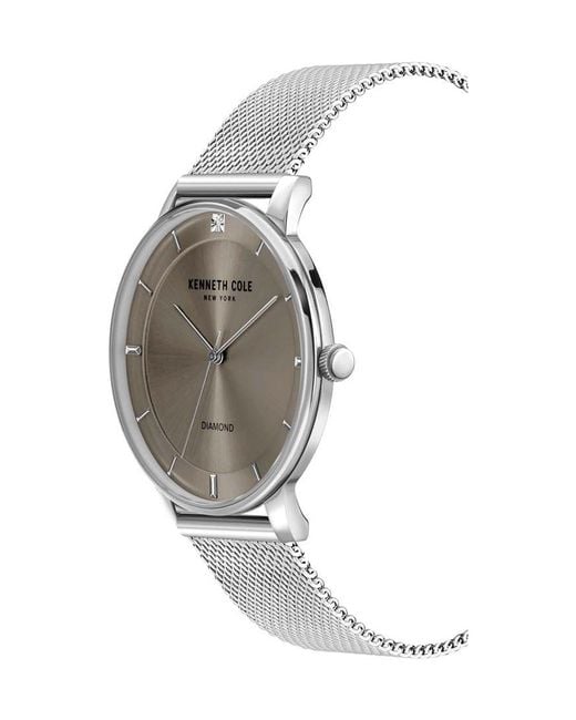 Kenneth Cole Gray Kc50857005A Classic Dress Watch for men