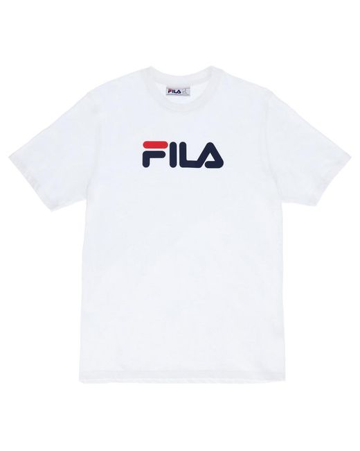 Fila White Eagle Logo T-Shirt Cotton for men