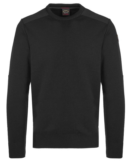 Paul & Shark & Strickpullover Pullover in Black für Herren