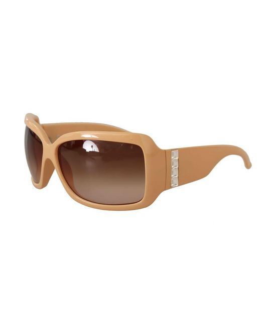 Dolce & Gabbana Brown Cat Eye Pvc Frame Lenses Sunglasses