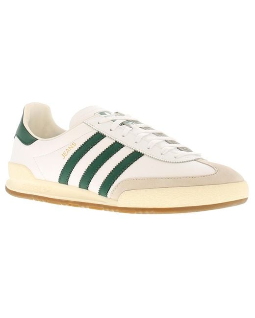 Adidas Originals Black Jeans Leather Trainers for men