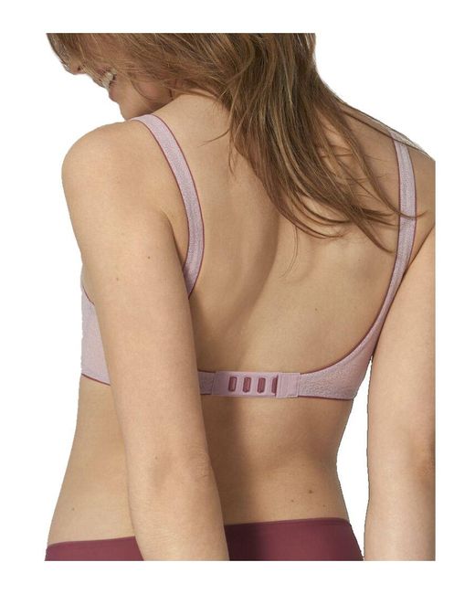 Sloggi Brown Oxygene Soft Cup Bra