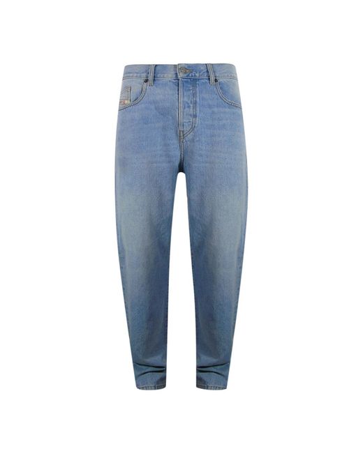 DIESEL Blue D-Viker Regular Fit Jeans for men