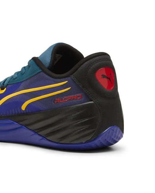 PUMA Blue All-Pro Nitro Crowd Craze Basketball Shoes