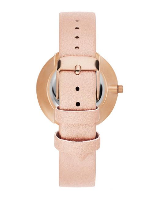 Orphelia Gray Fashion Tiffany Watch Of711905 Leather