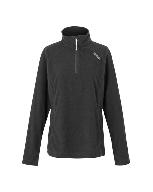 Regatta Gray Great Outdoors /Ladies Montes Half Zip Fleece Top (Seal/Ash)