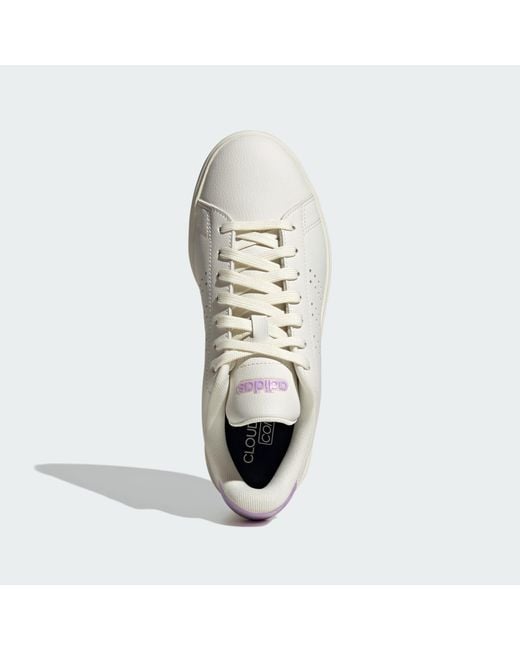 Adidas White Advantage 2.0 Shoes