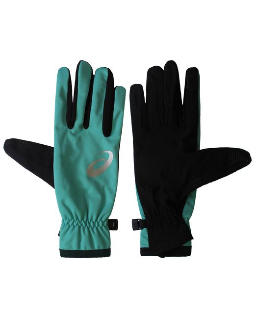 Asics Green Performance/ Winter Running Gloves for men