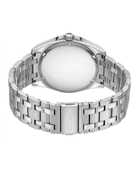 Citizen Gray Watch Bm7108-81A Stainless Steel for men