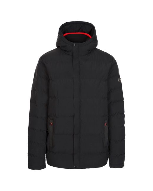 Trespass Black Habbton Padded Jacket for men