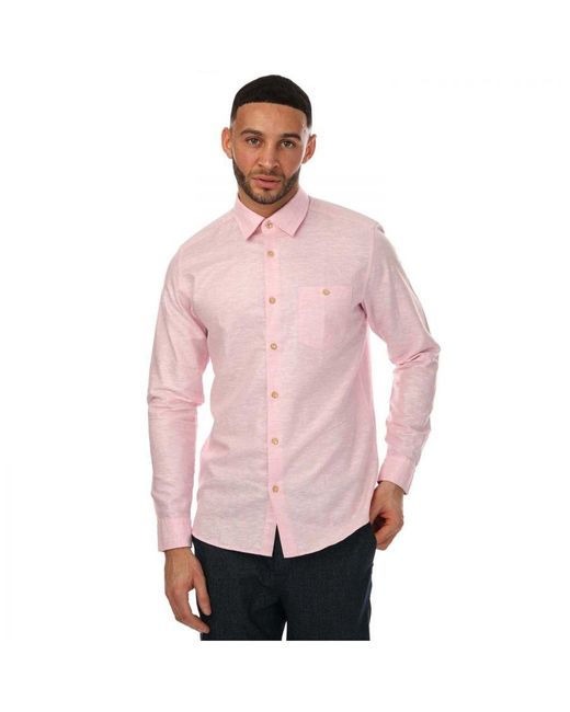 ted baker addle linen shirt