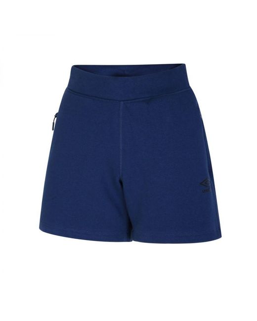 Umbro Pro Elite Fleece Shorts (marine) in het Blue