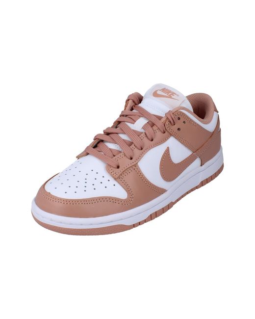 Nike White Dunk Low Trainers