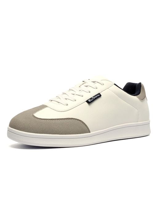 Ben Sherman Black Original Kenny Wide Fit Trainers for men