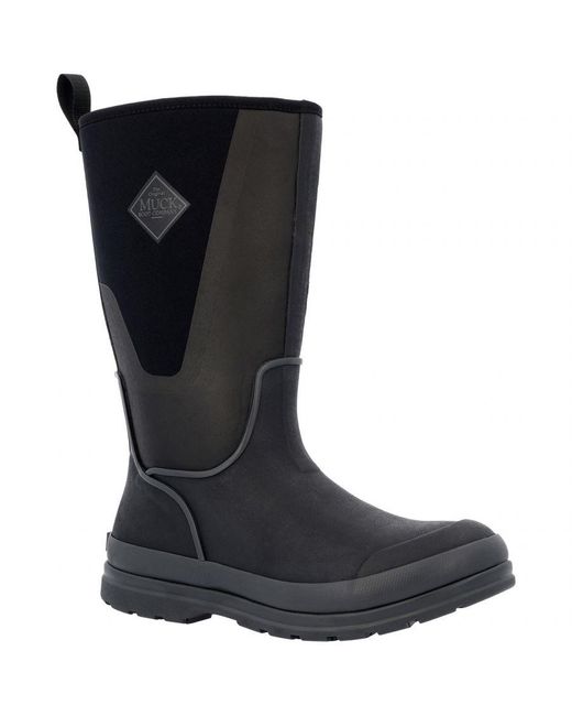 Muck Boot Black Originals Tall Textile/Weather Wellingtons