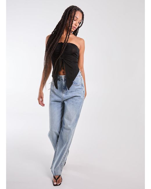 Pink Vanilla Blue Butterfly Effect Top