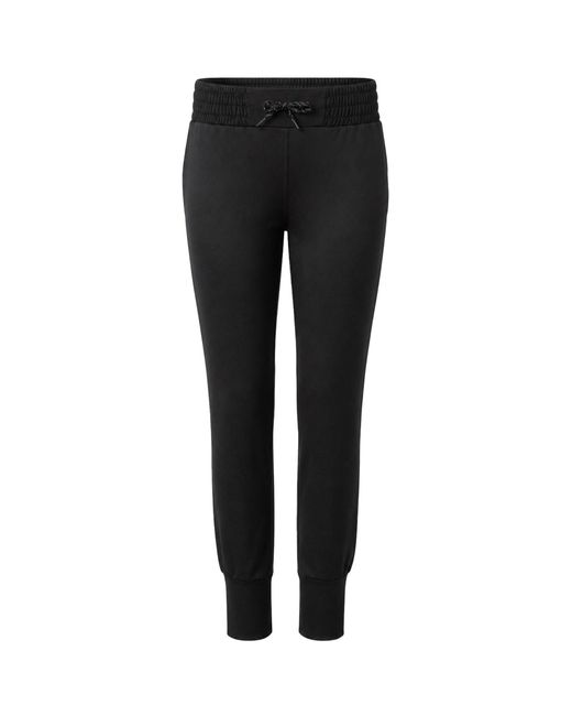 Diadora Black Plain Track Pants