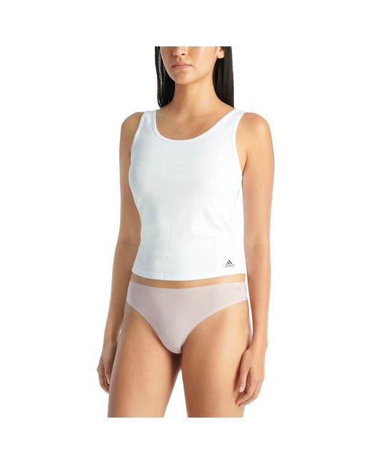 Adidas Black Thong (3Pk)