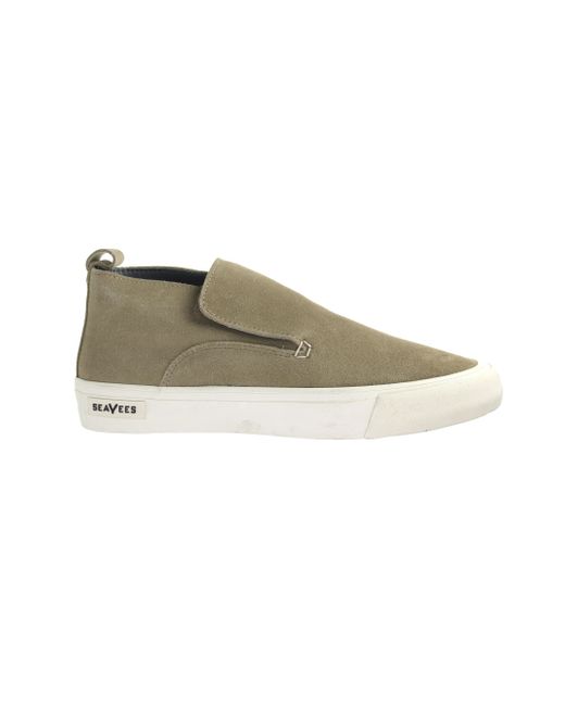 Seavees Black Huntington Middie Elmwood Suede Shoes for men