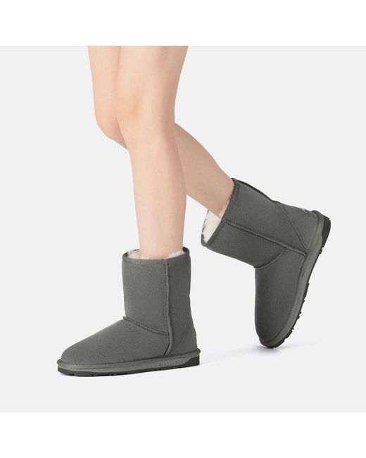 EVER AU Gray Parrot Short Classic Boots