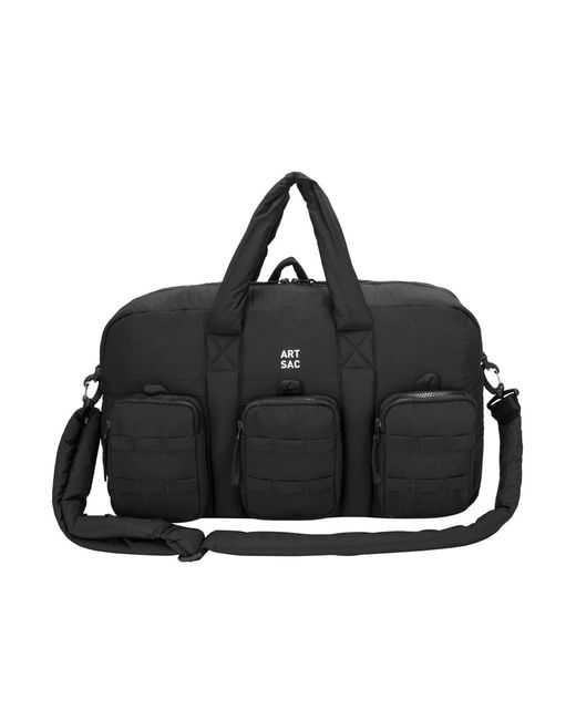 Art-sac Black Harring Padded Triple Pocket Holdall