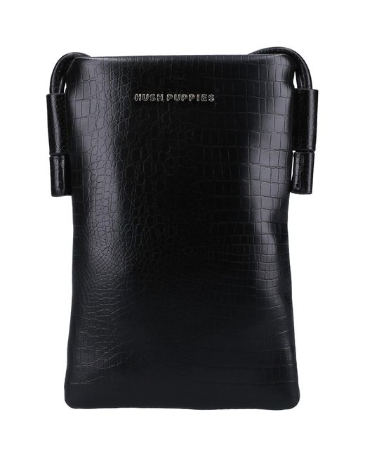 Hush Puppies Black Pearlyn Phone Cases And Bags