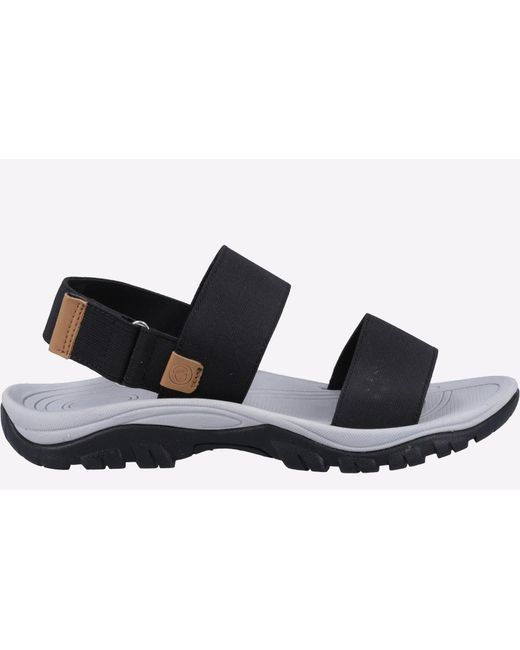 Cotswold Black Alcester Sandals
