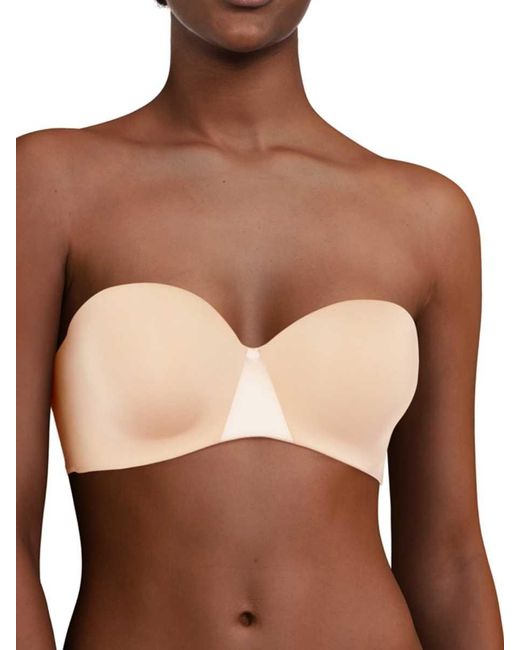 Chantelle Brown Essentiall Bandeau T-Shirt Bra