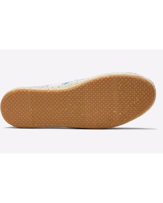 TOMS Blue Alpargata Rope Tie Dye