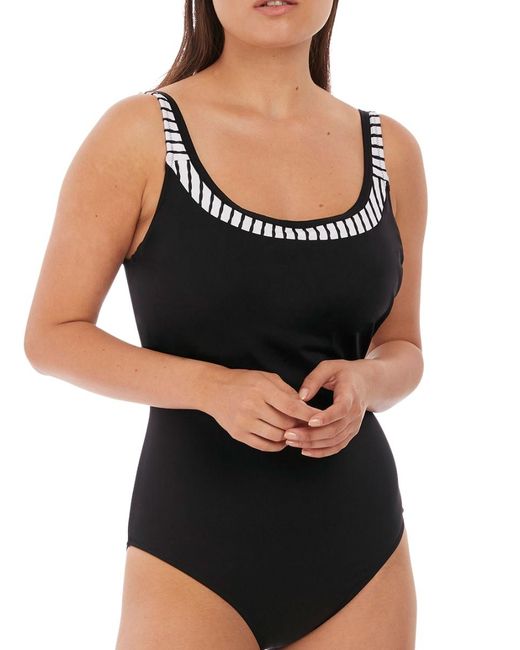 Fantasie Black San Remo Scoop Back Swimsuit