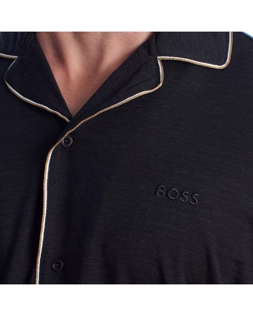 Boss Black Long Sleeve Thermoregulating Pyjamas 50550554 for men