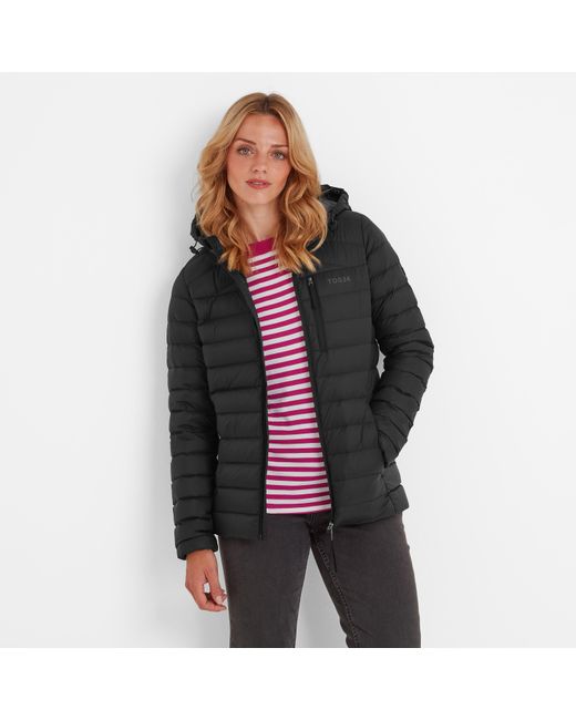 TOG24 Black North Rds Hooded Jacket Polyamide